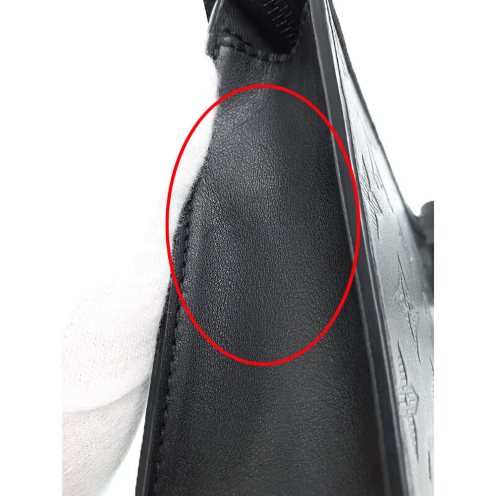 Louis Vuitton Monogram Shadow Black Gaston Wearable Wallet Shoulder Bag - Picture 6 of 8